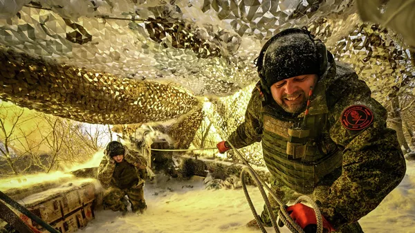 Боевая работа артиллерии спецназа Ахмат МО РФ на Сумском направлении