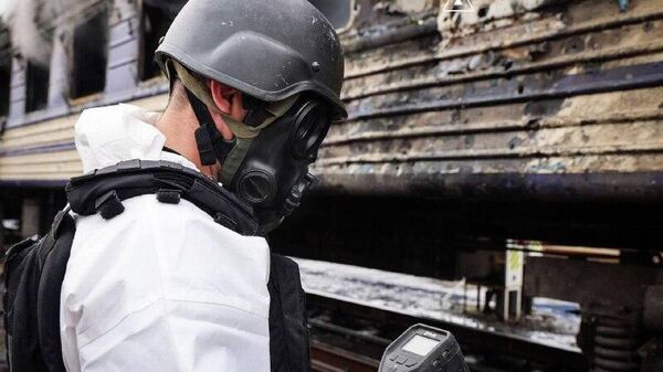 В Николаеве ВС РФ нанесли удар по поезду, предположительно, с химическими веществами