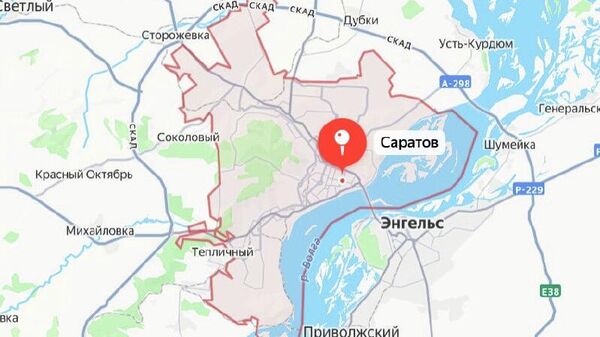 Около 20 взрывов было слышно над Саратовом и Энгельсом