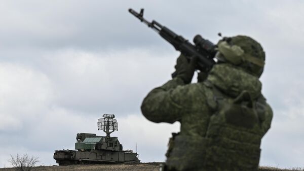 Боевое дежурство ЗРК Тор-М1 группировки войск Центр на Красноармейском направлении СВО