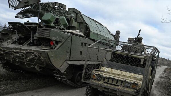 Боевое дежурство ЗРК Тор-М1 группировки войск Центр на Красноармейском направлении СВО