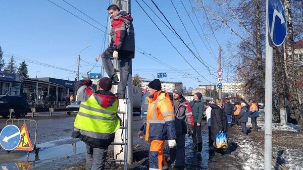 ‼ Брянск восстанавливается после террористической атаки ВСУ — с самого утра начались работы
