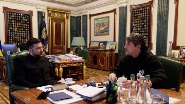 Владимир Зеленский и Сергей Притула Владимир Зеленский и Сергей Притула