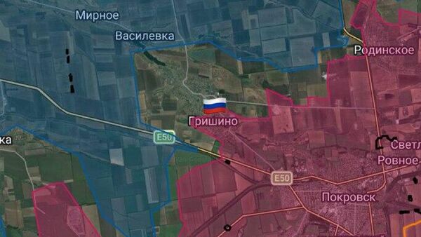 ‼ Российские войска закрепились в Гришино и продвигаются к Доброполью