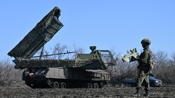 Боевое дежурство ЗРК Бук-М3 группировки войск Центр на Добропольском направлении СВО