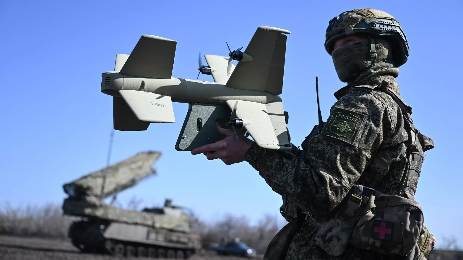 Боевое дежурство ЗРК Бук-М3 группировки войск Центр на Добропольском направлении СВО - РИА Новости, 1920, 14.04.2026