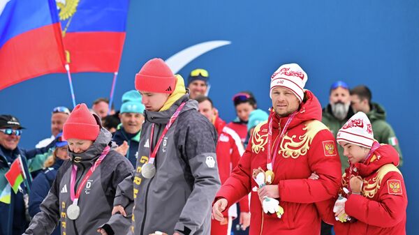 Паралимпиада 2026. Лыжные гонки. Спринт. Церемония награждения