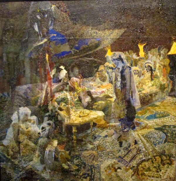 Михаил Врубель Восточная сказка, 1886 год. Киевский музей русского искусства