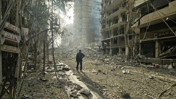 Бейрут подвергся разрушениям после удара израильской авиации