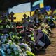 Могилы погибших украинских военных