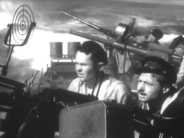 Андрей Сова (справа) в фильме Я - черноморец