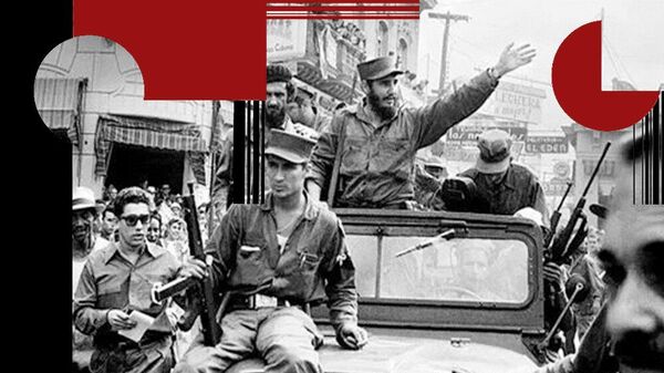 Фидель Кастро в Гаване, 1959 год