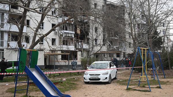 Взрыв в жилом доме в Севастополе