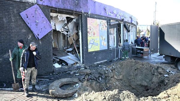 Последствия ракетного удара ВСУ по Брянску