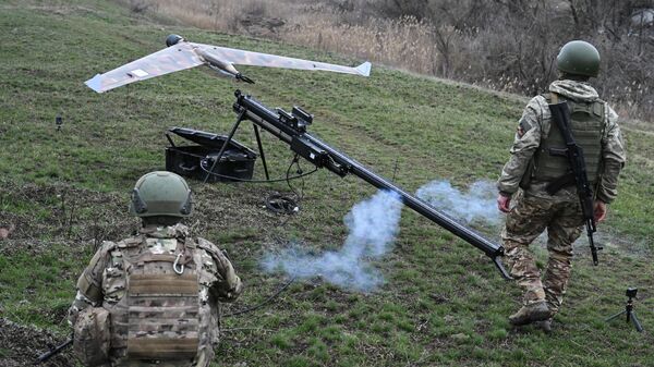 Боевая работа расчета БПЛА ZALA Z-16 группировки войск Центр на Добропольском направлении СВО