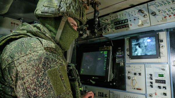 Боевая работа расчёта ЗРК Тор-М2 на Запорожском направлении