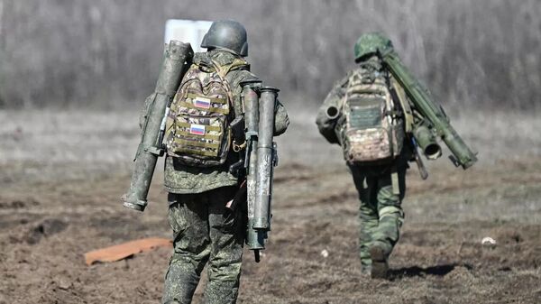 Российские военнослужащие