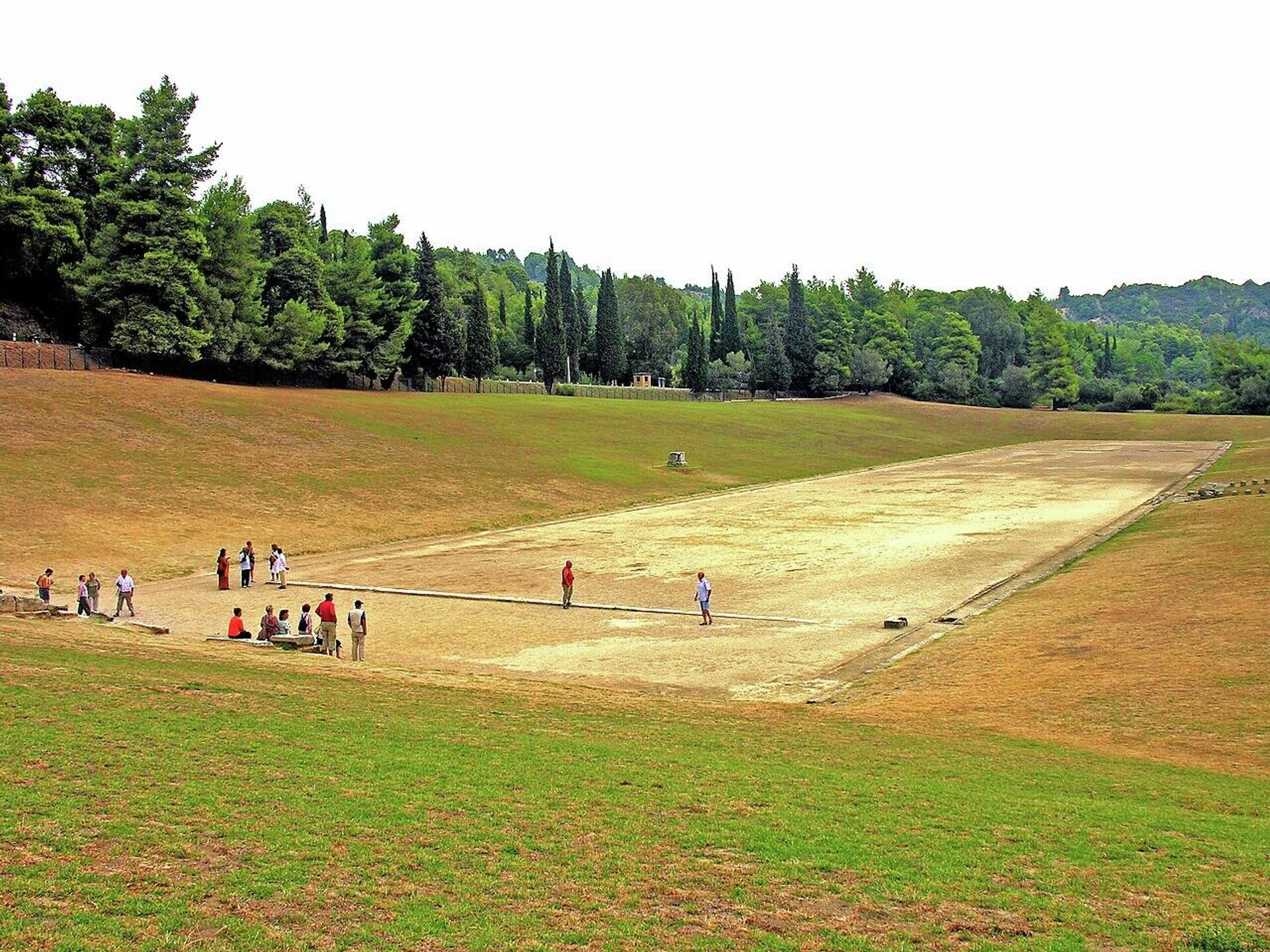 Стадион в Олимпии, основанный в VIII в. до н.э. - РИА Новости, 1920, 03.04.2026