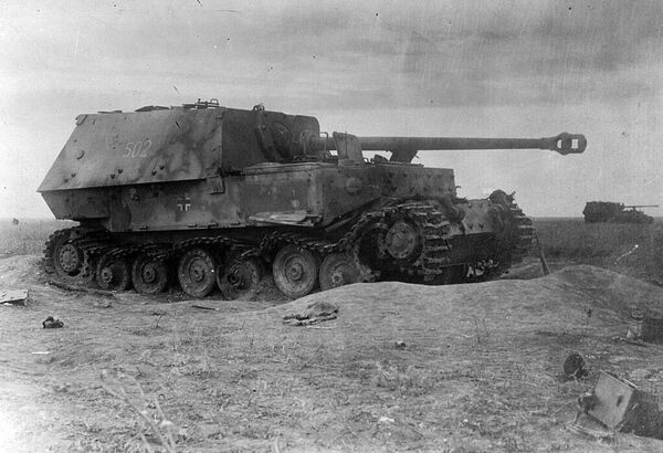 САУ Фердинанд уничтоженные в сражении на Курской дуге