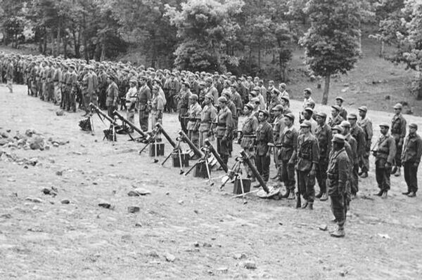 Бойцы Фронта национального освобождения Алжира