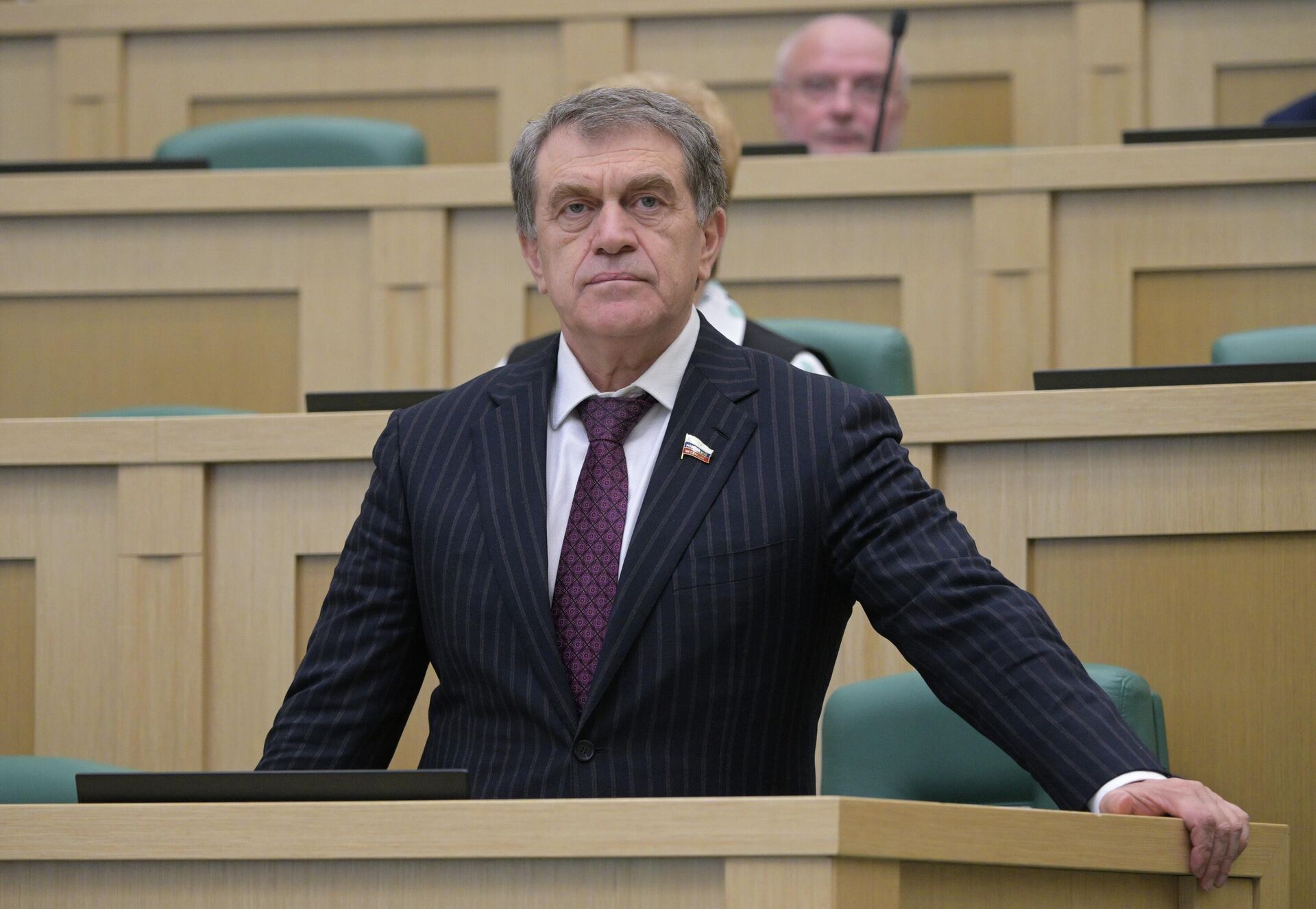 Заседание Совета Федерации РФ, завершающее осеннюю сессию - РИА Новости, 1920, 09.04.2026