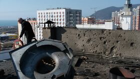 Последствия атаки беспилотников ВСУ на Новороссийск