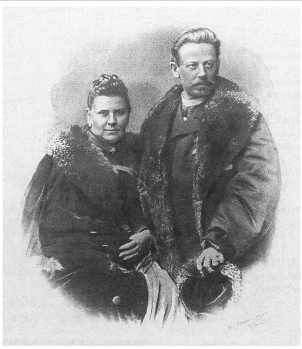 Софья и Густав Фальц-Фейн