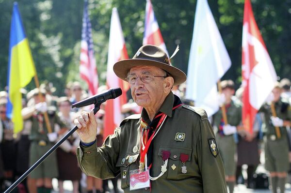 Любомир Романкив - скаут (пластун)