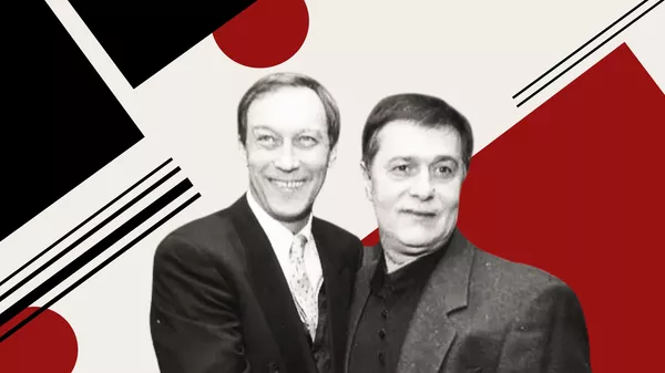 Олег Янковский и Роман Балаян