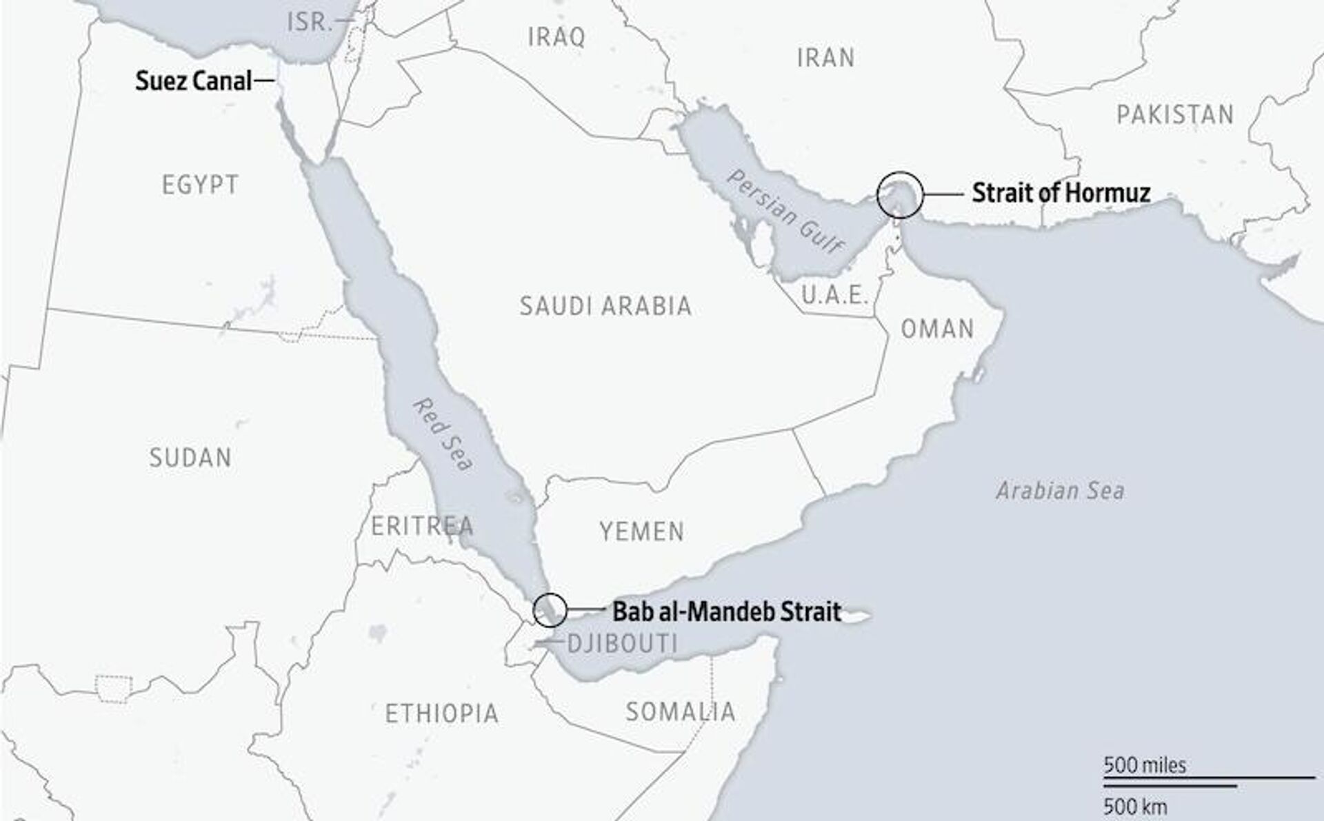 Карта Ближнего Востока, проливы - РИА Новости, 1920, 21.04.2026