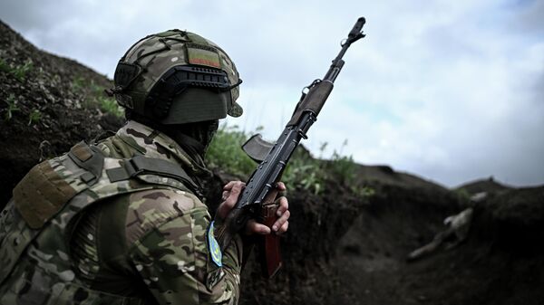 Военнослужащие 6-й мотострелковой бригады Южной группировки войск