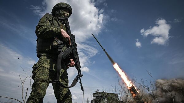 Боевая работа артиллеристов группировки войск Запад на Купянском участке фронта