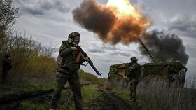 Боевая работа артиллеристов группировки войск Запад на Купянском участке фронта