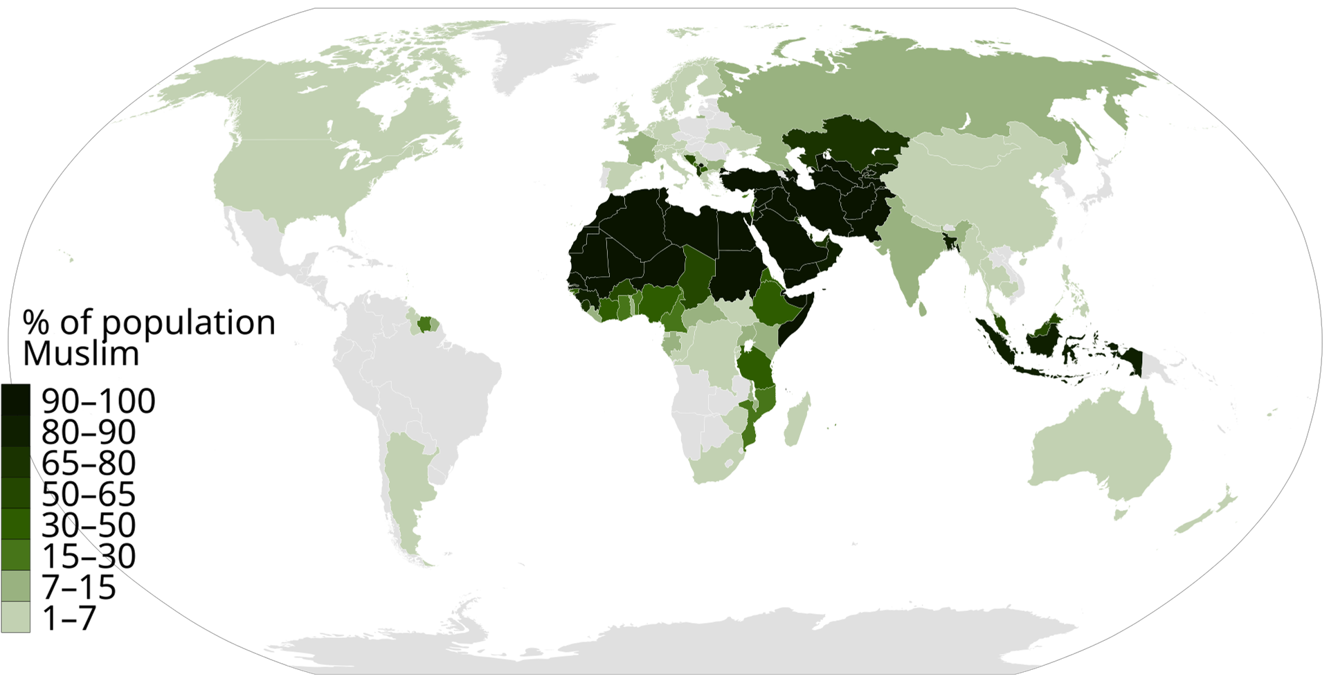 Распространение ислама в мире - РИА Новости, 1920, 02.05.2026