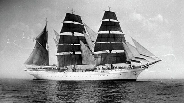 Барк Gorch Fock, довоенное фото