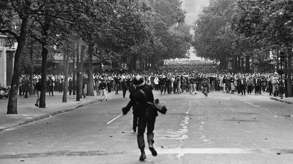Париж, май 1968 года