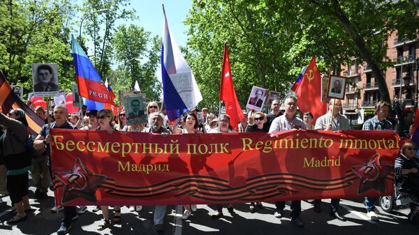 Акция Бессмертный полк за рубежом