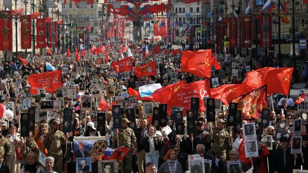 Акция Бессмертный полк в регионах
