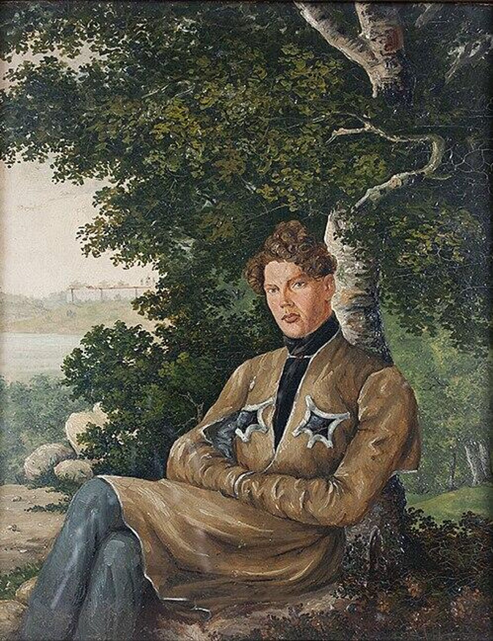 Михаил Лермонтов Портрет Андрея Николаевича Муравьёва, 1835–37 годы - РИА Новости, 1920, 11.05.2026