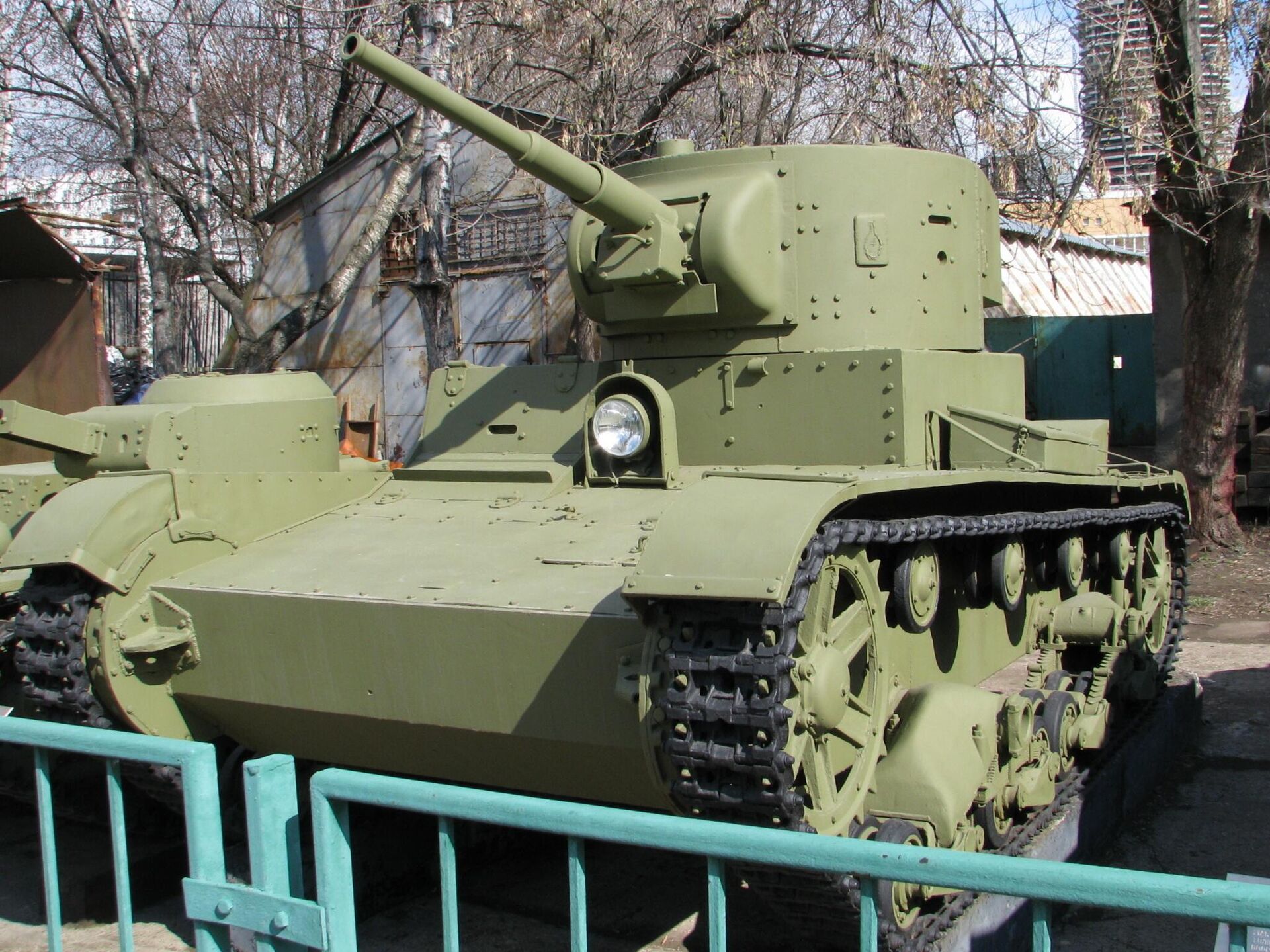 Телетанк ТУ-26 в экспозиции Центрального музея Вооружённых Сил в Москве - РИА Новости, 1920, 18.06.2026