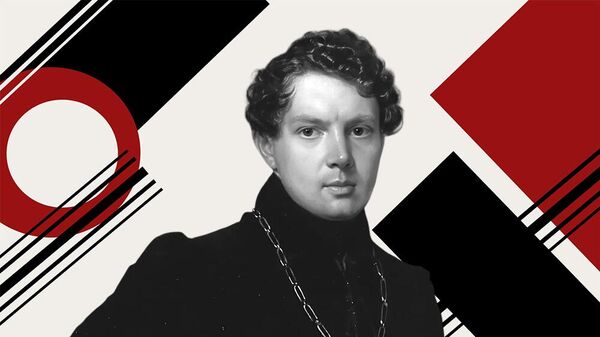 Пётр Захаров-Чеченец Портрет писателя Андрея Николаевича Муравьёва, 1838 год