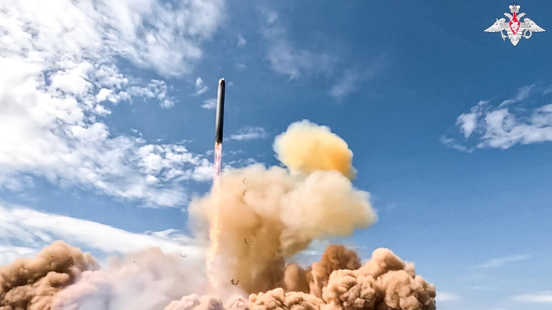 Испытания ракетного комплекса Сармат Испытания ракетного комплекса Сармат - РИА Новости, 1920, 12.05.2026