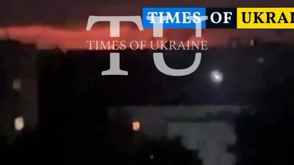 Украинские СМИ заявляют, что на кадрах пожар после прилёта на Кременчугском НПЗ