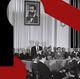 Давид Бен-Гурион зачитывает декларацию независимости государства Израиль, 14 мая 1948 года