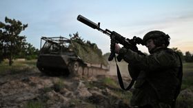 Пункт воздушного наблюдения группировки войск Запад на Краснолиманском направлении СВО