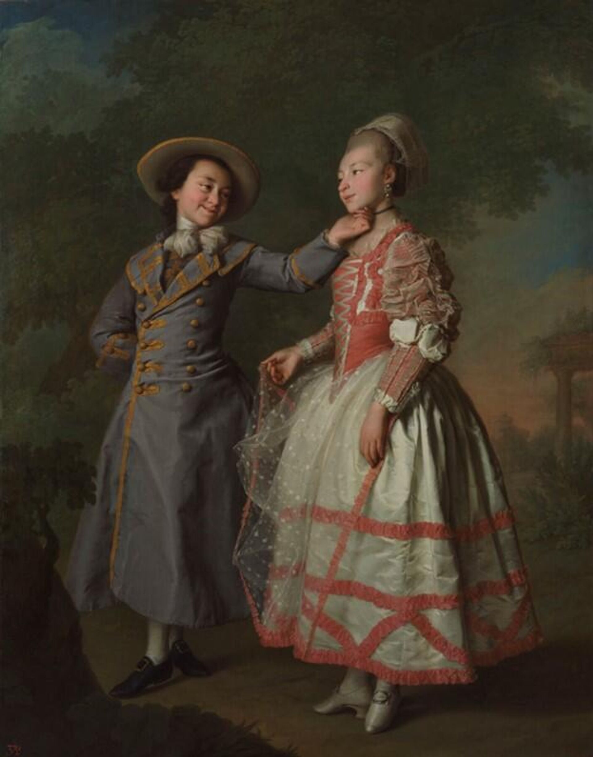 Дмитрий Левицкий Портрет Е.Н. Хрущовой и Е.Н. Хованской, 1773 год, ГРМ Дмитрий Левицкий Портрет Е.Н. Хрущовой и Е.Н. Хованской, 1773 год, ГРМ - РИА Новости, 1920, 19.05.2026