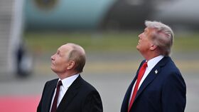 Встреча президентов России и США на Аляске Встреча президентов России и США на Аляске