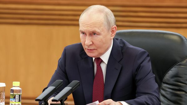 Официальный визит президента РФ Владимира Путина в Пекин