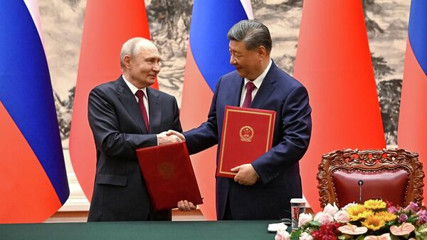 Официальный визит президента РФ Владимира Путина в Пекин
