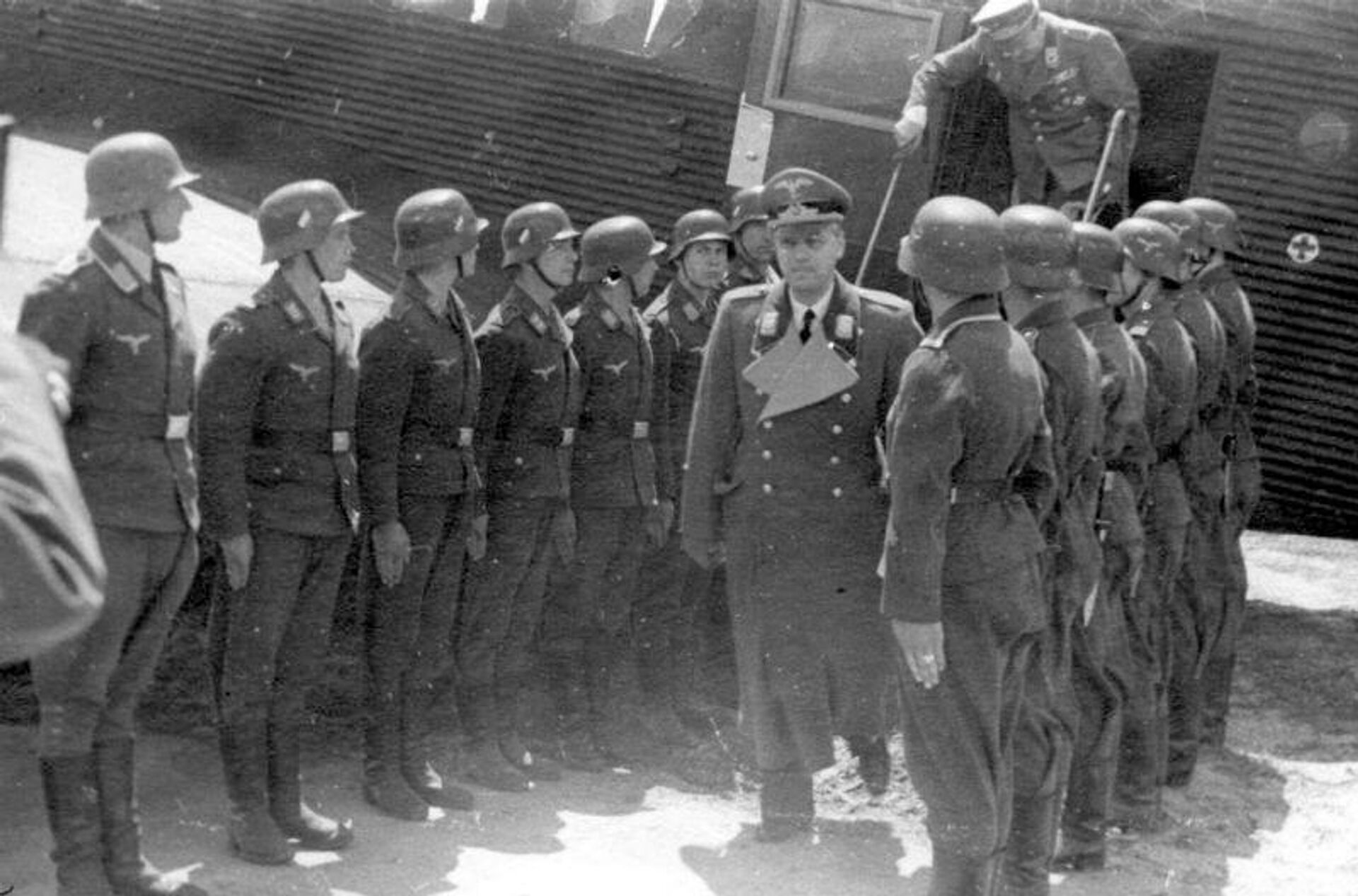 Рейхсляйтер Альфред Розенберг. Бровары, апрель 1942 года Рейхсляйтер Альфред Розенберг. Бровары, апрель 1942 года - РИА Новости, 1920, 24.05.2026